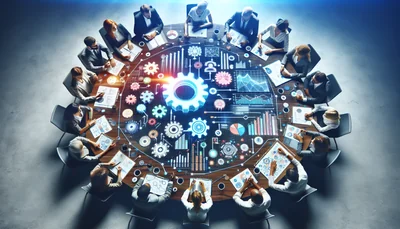 Quelles sont les nouvelles tendances du management participatif ? - AI generated illustration